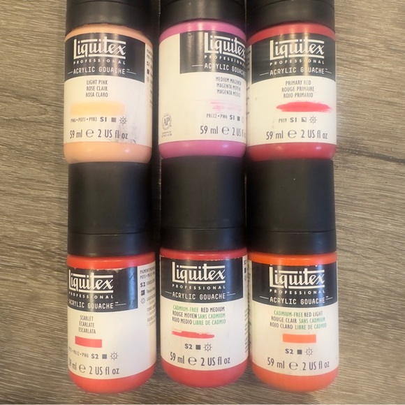 28 Liquitex Acrylic Gouache Paint Set. All New - Picture 3 of 6